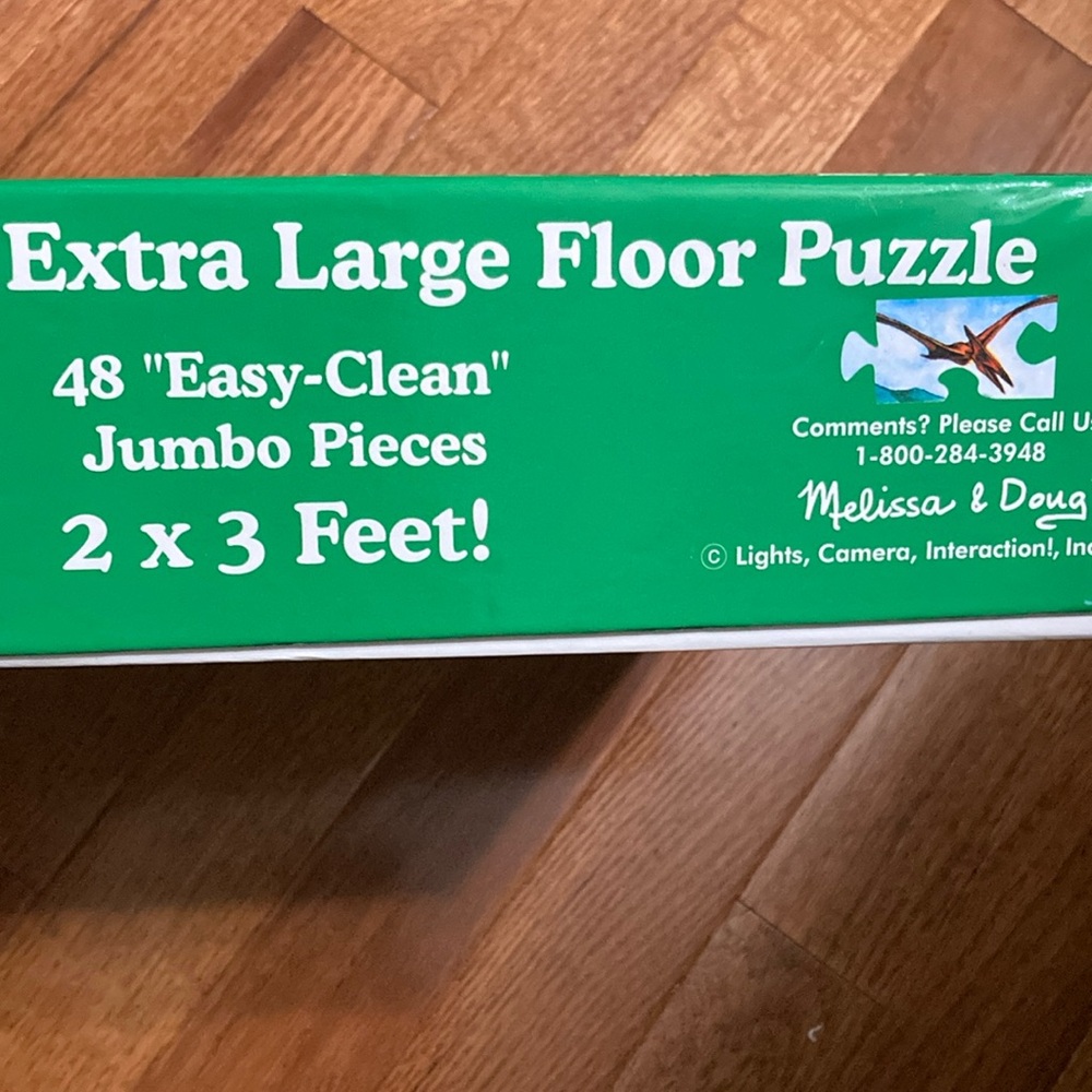 For the love of  DINOSAURS - Dino Figurine, Big Book & Floor Puzzle (48 pieces) - Picture 10 of 16